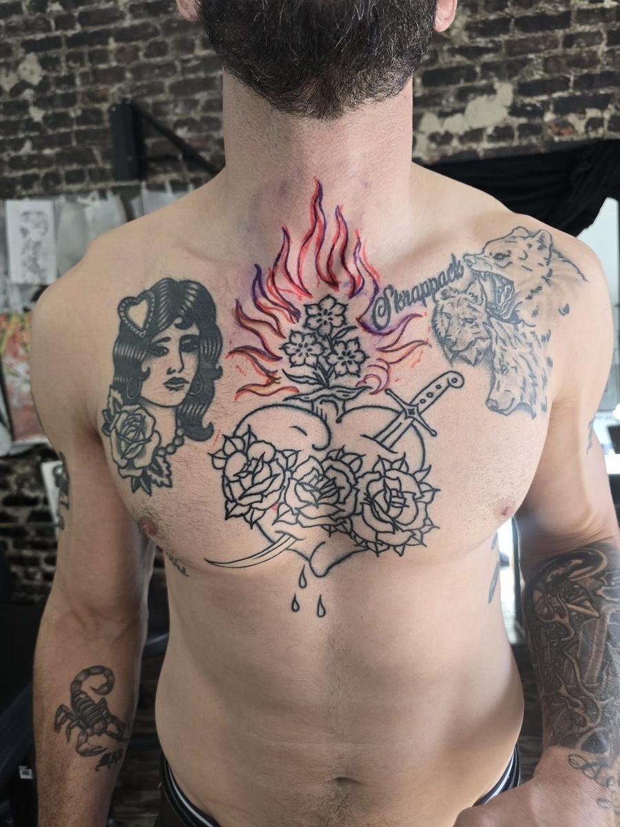 Tattoo work by Shervin